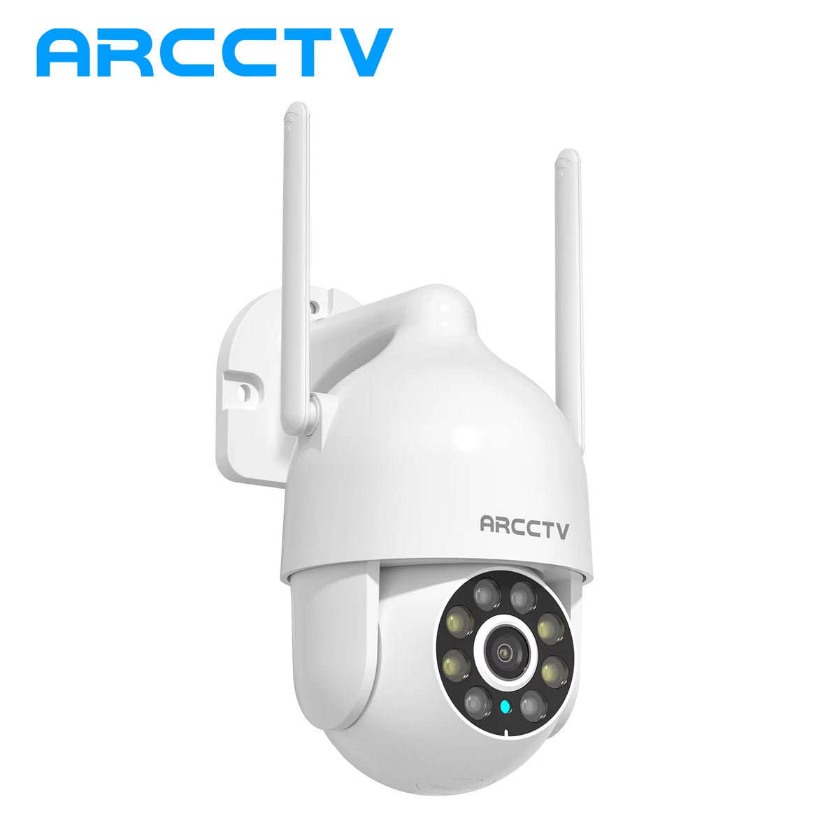 ARCCTV 1296P Wifi Security Camera Outdoor Surveillance Camera 24/7 HD Recording Color Night Vision With Auto Track Two Way Audio