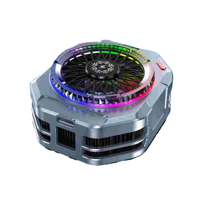 TH28-Pro Magnetic Phone Cooler Fast Heat Dissipator With Adjustable RGB Light 30W AI Cooling Phone Back Clip Radiator