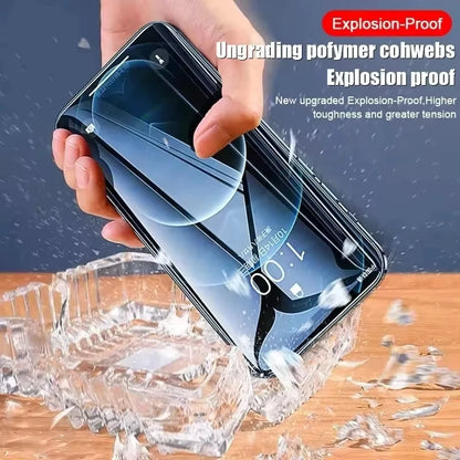 4Pcs Soft Hydrogel Film for iPhone 18 17 Pro Max 16 16e 15 13 14 12 11 Air Screen Protector for iPhone 7 8 Plus 13 12 Mini XS XR