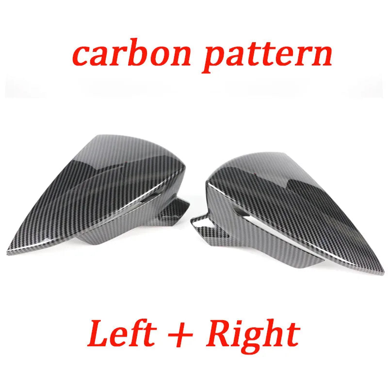 Black For Seat Leon 5F MK3 ST Cupra 2013-2020 Ibiza MK5 Arona 2017-2018 Car Side Rearview Mirror Cover Accessories