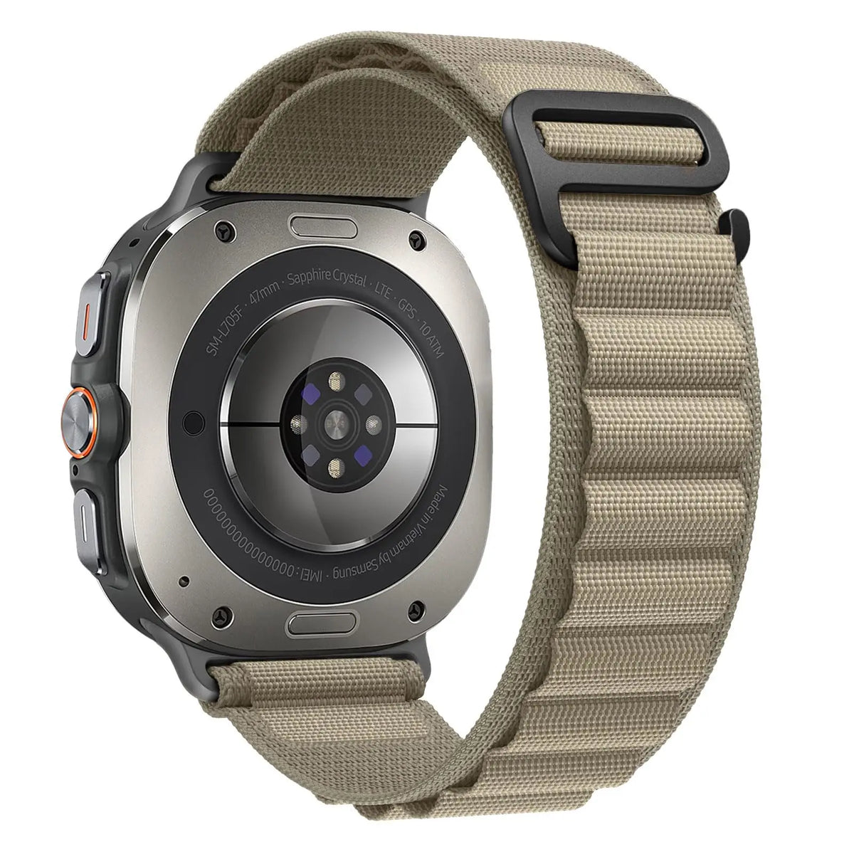 Alpine Loop Band For Samsung Galaxy Watch Ultra 2 47mm Nylon Bracelet Correa Galaxy Watch Ultra(2025) 47mm Strap Accessories