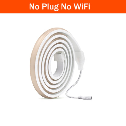 Tuya Wifi Smart LED Strip Light 12V 24V Dimmable Flexible COB LED Tape 320LED High Linear Light Waterproof COB Led Light 0.5-15m