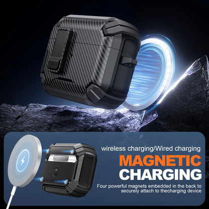 Magnetic Automatic Switch Case For AirPods Pro 3 Wireless Bluetooth Headphone Shockproof Case For AirPods 4 3 2 1 Pro or Pro2nd