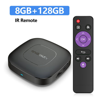 2026 Smart Android 16 TV Box T1 RK3518 Quad Core WiFi 2.4G/5G Support Dual UI Interface Google Assistant Streaming Media Player
