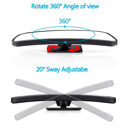 NEW 2PCS Car Side Mirrors Blind Zone Mirrors 60 Degree Wide Angle Additional Spherical Dead Zone Mirrors on Regular