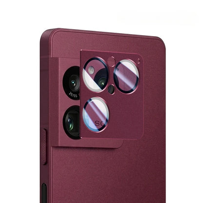 For Sony Xperia 1 VIII 8th Metal Camera Bezel Protector For Sony Xperia1-VIII Camshield Armor Lens Glass Film Cover Sticker