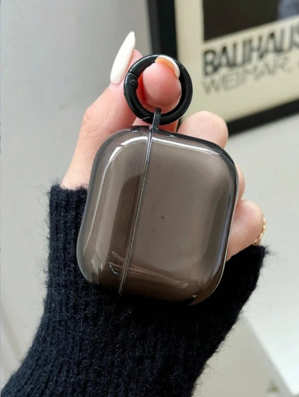 Clear Earphone Case Compatible for Apple AirPods 4 Generation Protective Case Cover for AirPods 4 TPU Protective Case