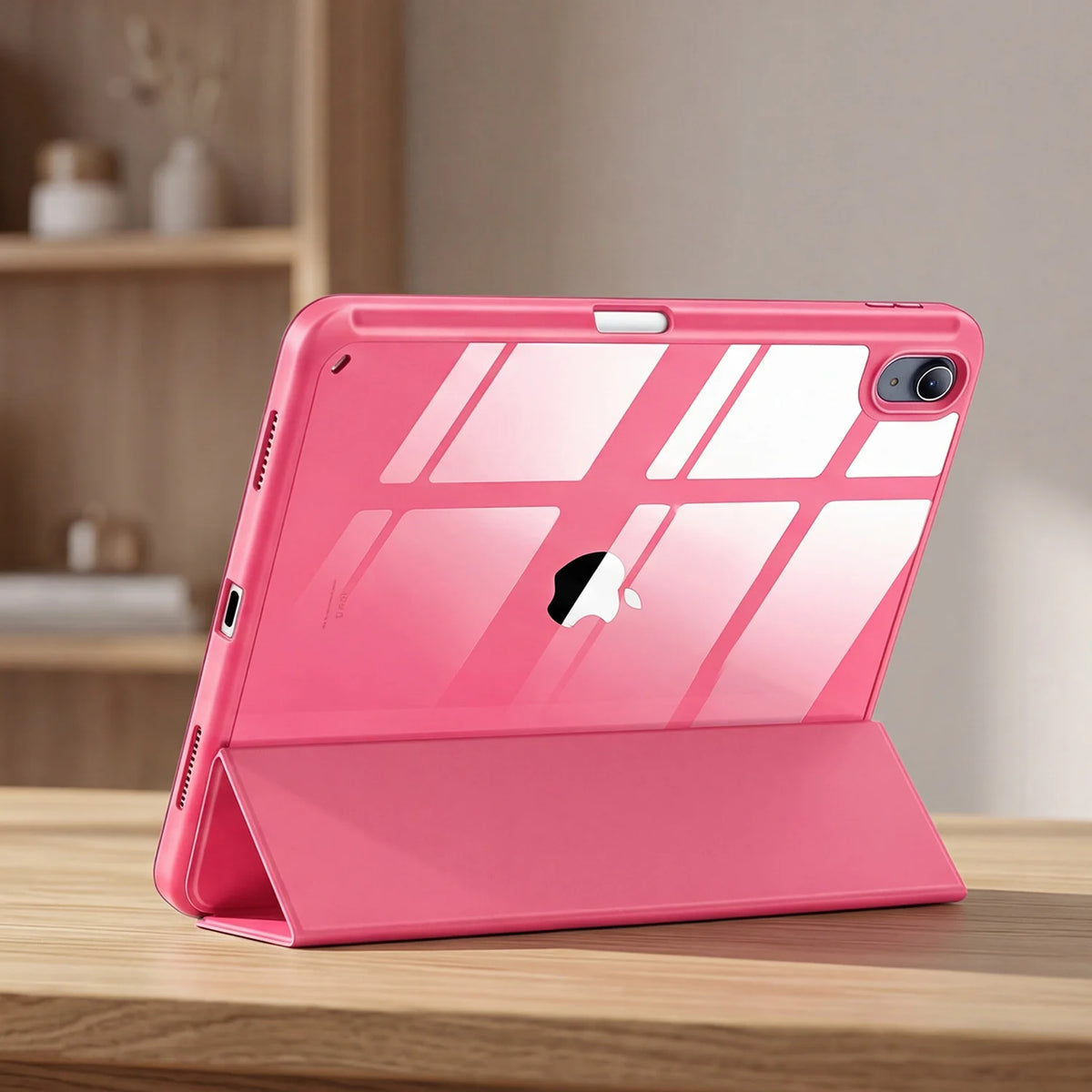 For Apple iPad (A16) 11th 11'' 2025/10th 10.9'' 2022 Generation Case with Pencil Holder, Hybrid iPad 11 10 Case with Clear Back