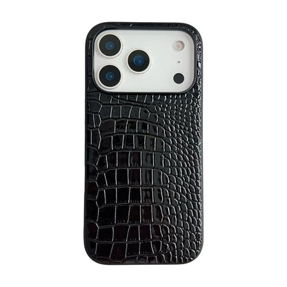 Snake Lichi Pattern Leopard Print PU Leather Case for IPhone 17 Air 16 15 14 Plus Pro Max Shockproof Rugged Protector Back Cover