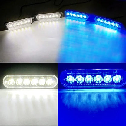 4 in 1 LED Warning Strobe Light Wireless Control 12V Car Grille Emergency Flash Signal Lamps Auto Stroboscope for Truck Offroad