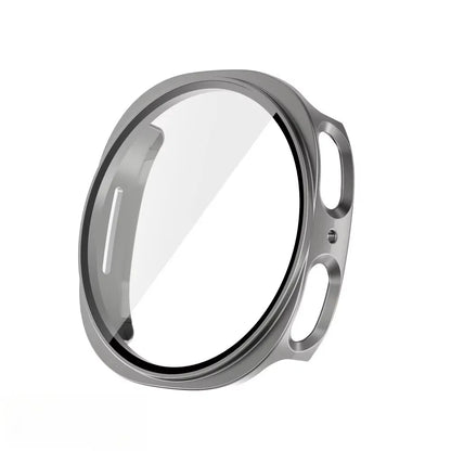 Tempered Glass+Case For Samsung Galaxy Watch8 40mm44mm, All-Around Screen Protector Hard PC Bumper For Galaxy Watch 8 Classic 46