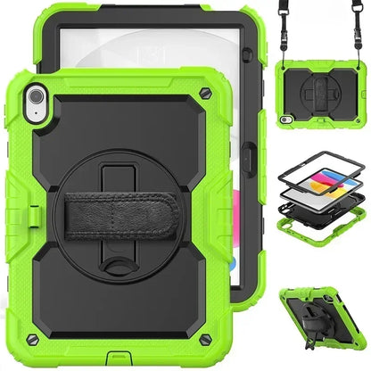Case For iPad A16 10th 11th Generation 7/8/9th 10.2 Pro 11 12.9 Air 11 13  Air5 4  Mini 7 6 5 4 Shockproof Stand Kids Safe Cover