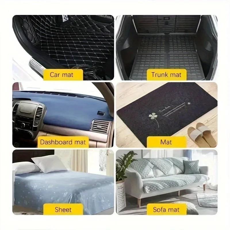 5x5cm Car Double Faced Fixing Stickers Car Mats Home Floors Anti Skid Grip Tape Sticker