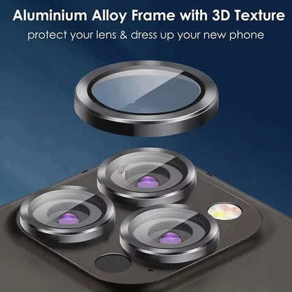 Metal Camera Lens Protector Glass For iPhone 16 17 15 13 18 11 12 14 Pro Max Air Back Lens Protection Film For iPhone 12 13 Mini