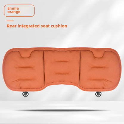 Universal Perforated Nappa Leather Car Seat Cover Luxury Sedan SUV Breathable Comfortable Cloud Cotton Cushions Car Seat Cover