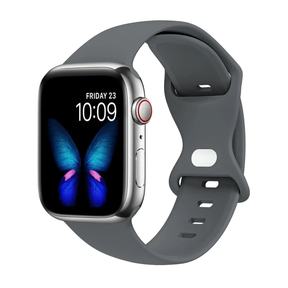 Sport Bands for Apple Watch Strap Ultra SE Series 10 4 3 46mm/38mm/40mm/45mm 49mm 41mm/42mm/44mm Silicone iWatch Band 9 8 7 6 5