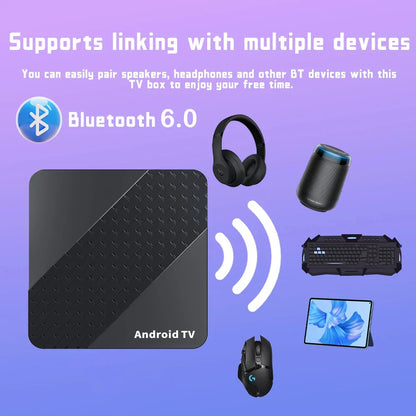 TV Box X10 Smart Android 16 TV Box RK3518 Dual Wifi 5G Wifi6 Google Assistant Netflix 8K 32GB 64GB 128GB 256GB Fast Set Top Box