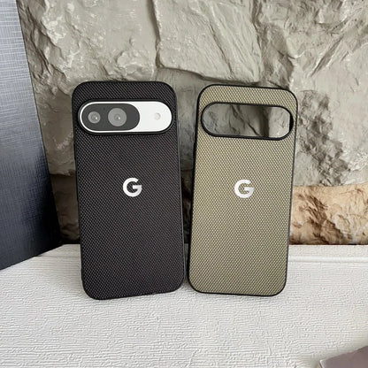 NEW Ultra Thin Premium Woven Nylon Pattern Phone Case For Google Pixel 11 10 9 Pro XL 8 7 6 Pro 10A 9A 8A 7A 6A Shockproof Cover