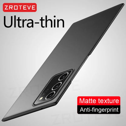 Note20 Ultra Case Zroteve Slim Hard PC Matte Cover For Samsung Galaxy Note 20 9 10 S10 E S20 S21 FE S22 S23 S24 S25 Plus Cases