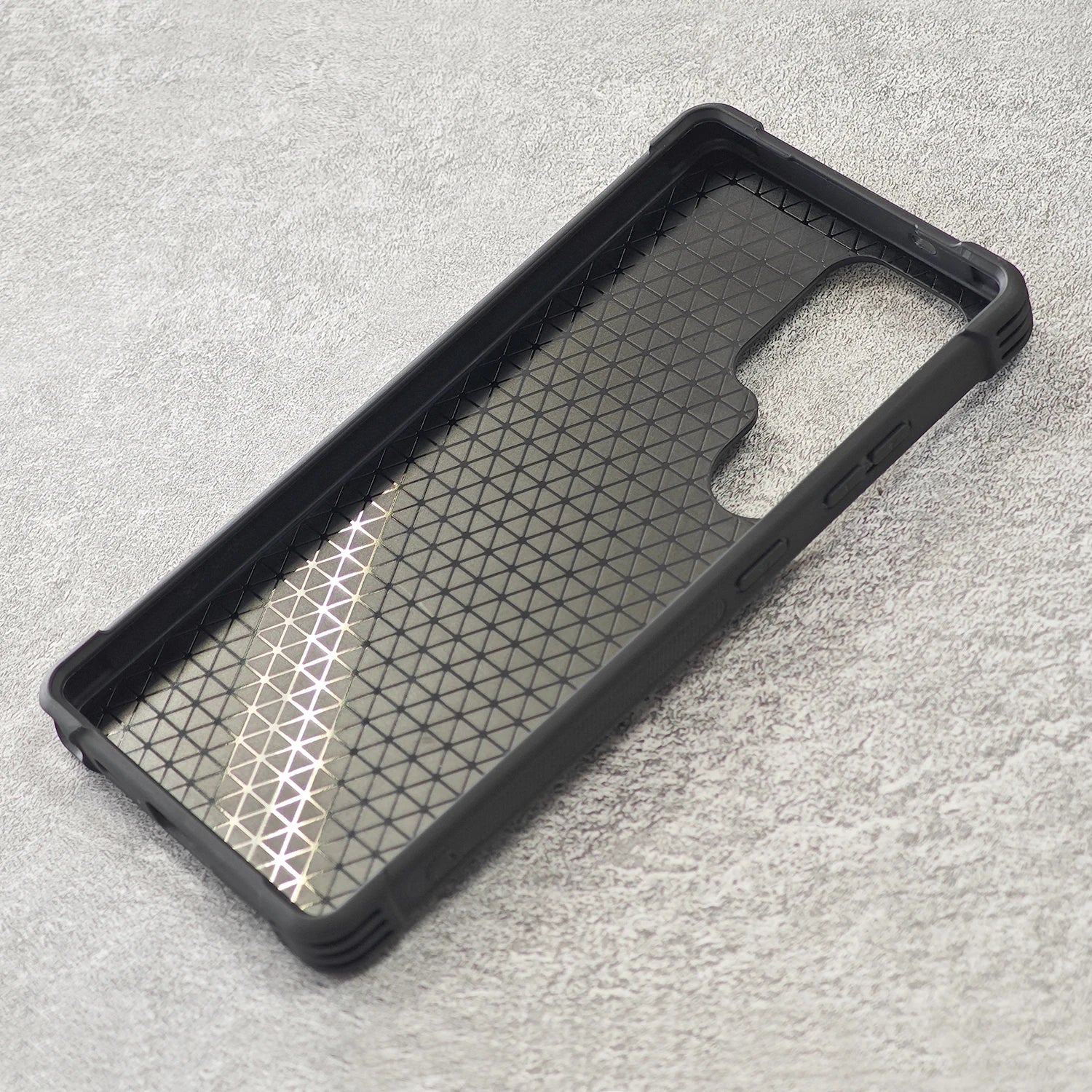 Shockproof Case for Samsung Galaxy S24/S25/S26 U/Plus Ultra fit Quad-style Motorcycle/Bike Holder/Car Mount with Lock-in Design