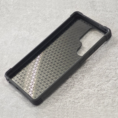 Shockproof Case for Samsung Galaxy S24/S25/S26 U/Plus Ultra fit Quad-style Motorcycle/Bike Holder/Car Mount with Lock-in Design