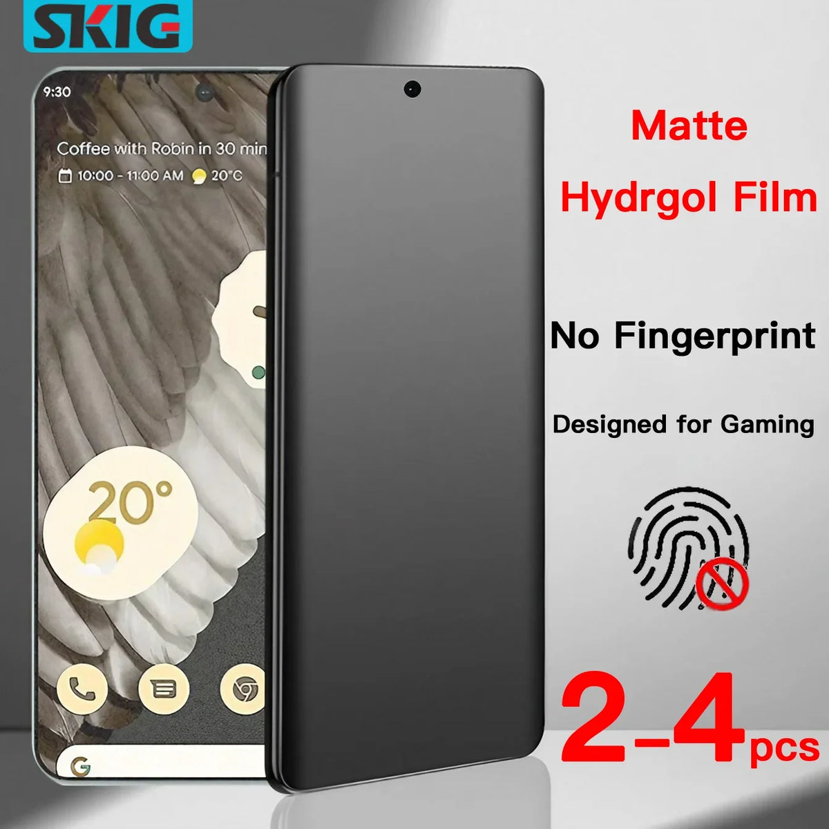 2-4PCS Matte Hydrogel Film for Google Pixel 10 9Pro XL 8 7 7A 6 6A Pro Screen Protector for 10 Pro Not Tempered Glass