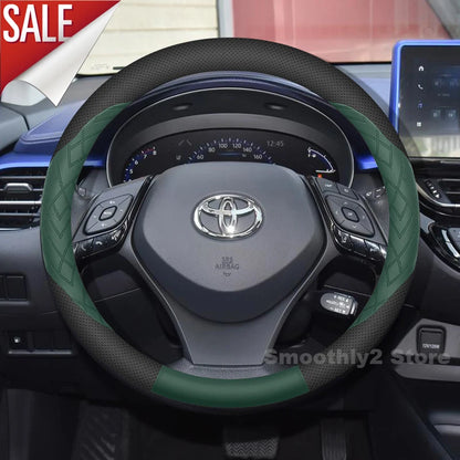 Leather Car Steering Wheel Cover For Toyota CHR 2025 Crown Sports 2016-2024 Auto Steering Wheel Toyota Crown Sports Accessories