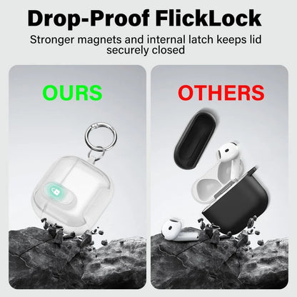 Cute Cover for AirPods 3 Pro 3/Airpod 4【 Compatible with MagSafe】Auto-Open Secure Lock Stand Cover for AirPods 5 2026 Earbuds