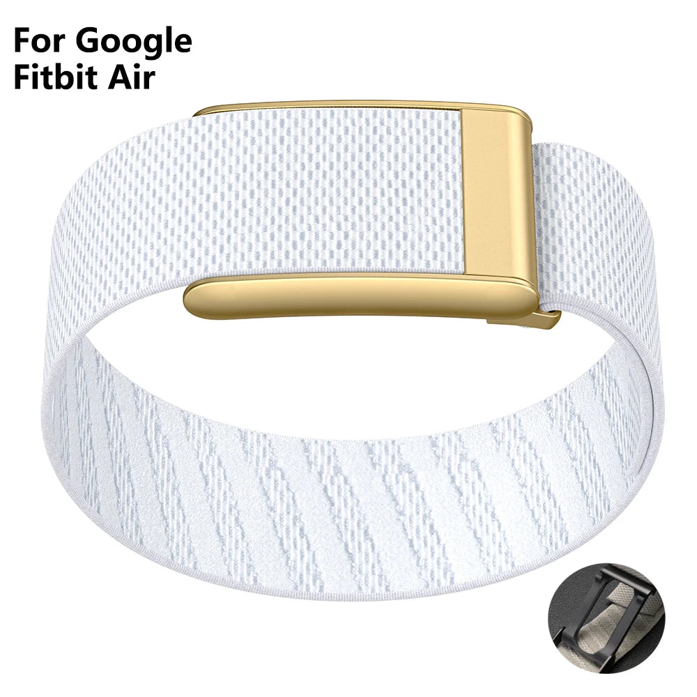 Nylon Loop Strap for Google Fitbit Air Change To Whoop 5.0 Sport Stretchy Watch Bracelet Soft Breathable Wristband for Women Men