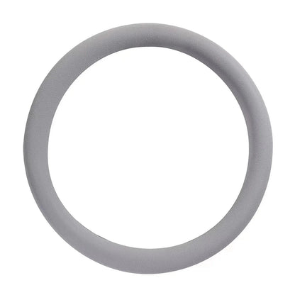 Car Steering Wheel Cover Universal for Round & D-Shaped 32cm Wheels Comfort Grip All Seasons Silicone Non-Slip Sweat-Absorbent