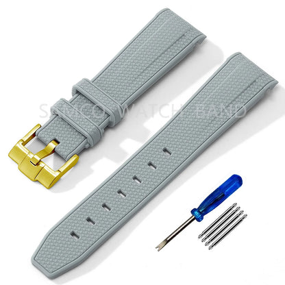 Silicone Strap for MoonSwatch Watch 20mm Rubber Replacement Band for Omega X Swatch Speedmaster Watch Bands