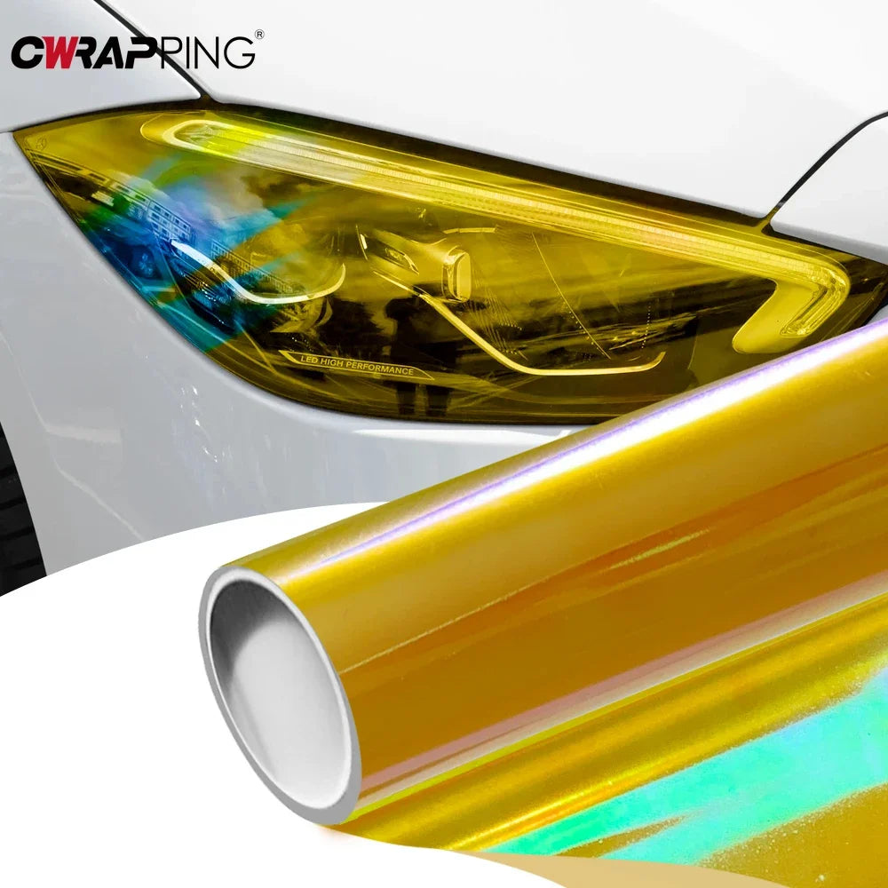 Car Light Headlight Taillight Tint Vinyl Film Stickers Fog Light Rear Lamp Taillight Tint Styling Waterproof Smoke Black Films