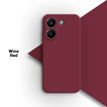 Original Phone Case for Xiaomi Poco X8 Pro X8Pro 5G Internal Flocking Liquid Silicone Camera Protection Luxury Back Covers Shell