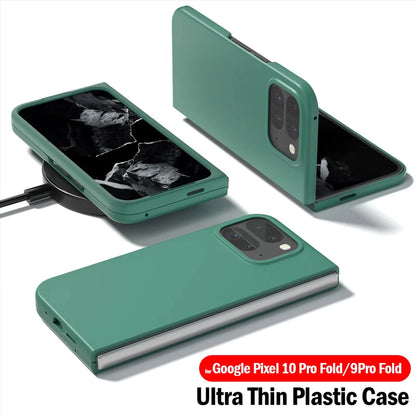 Ultra Thin Hard Case for Google Pixel 10 Pro Fold / Pixel 9 Pro Fold Case Matte Plastic PC Protection Phone Capa Cover