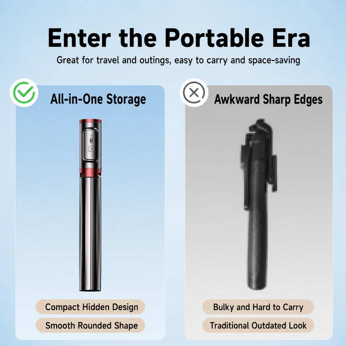 Selfie Stick Wireless Tripod Stand Bluetooth Remote Extendable Tripod for iPhone Mobile Phone Live Streaming
