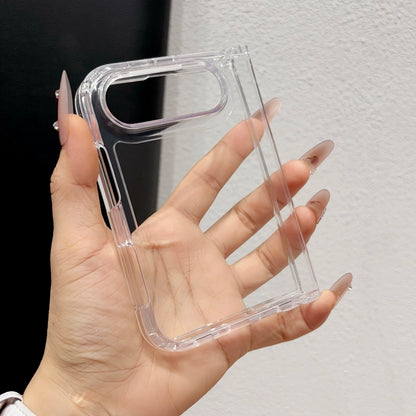 Luxury Transparent Phone Case For iPhone Duo Fold 18 Pro Max 17 16 15 14 Plus 13 12 Pro Max Shockproof Clear Protective Cover
