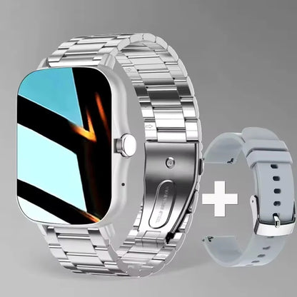 2026 New Smart Watch Bluetooth Call Fitness Tracker Heart Rate Sleep Record Outdoor Sport Watch for Android/IOS Men Women HT30