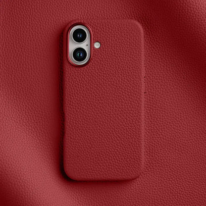 Melkco All-inclusive Genuine Leather Mobile Phone Case for IPhone 16 17 Plus with Magnetic Luxury Mobile Phone Protective Case