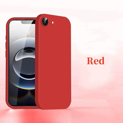 For iPhone 17e Case Cover iPhone 17e 16e Fundas Coque Soft TPU Original Liquid Silicone Camera Protector Phone Bumper iPhone 17e