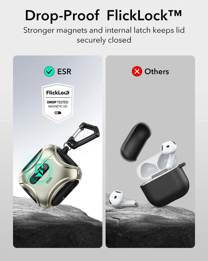 ESR for AirPods 5 Case (2026)&AirPods 4 Case (2024)Powerful Drop Protection Earphone Cover Compatible with AirPods 4/5 Gen