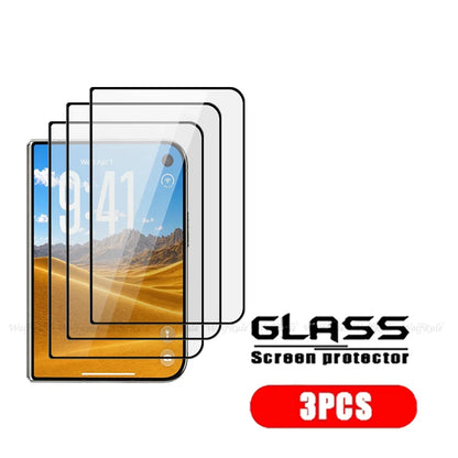 1/2/3/4PCS For iPhone Duo Glass iPhone Duo Tempered Glass Protective 9H Full Cover Glue Flat Outer Screen Protector iPhone Duo