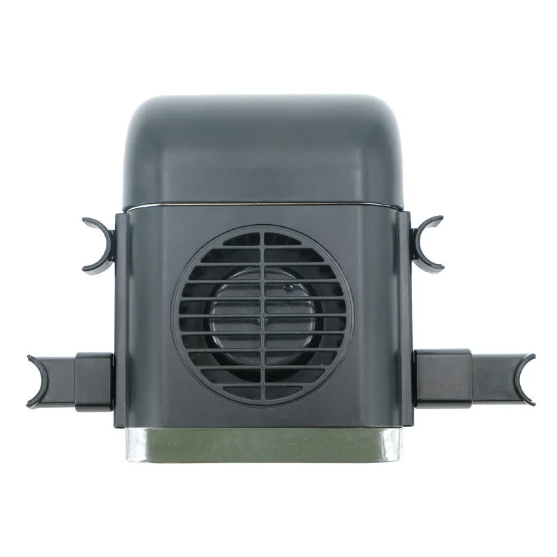 EAFC Mini Car Seat Back USB Fan Foldable Silent Fan 3-Speeds  Adjustable Universal Car Cooler Air Cooling Car Rear Seat Auto