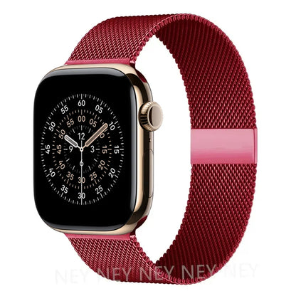 Milanese loop strap For Apple Watch band 11 46mm 44mm 40mm 41mm 42mm 45mm bracelet iwatch series 10 8 7 6 5 4 SE 9 Ultra 3 49mm