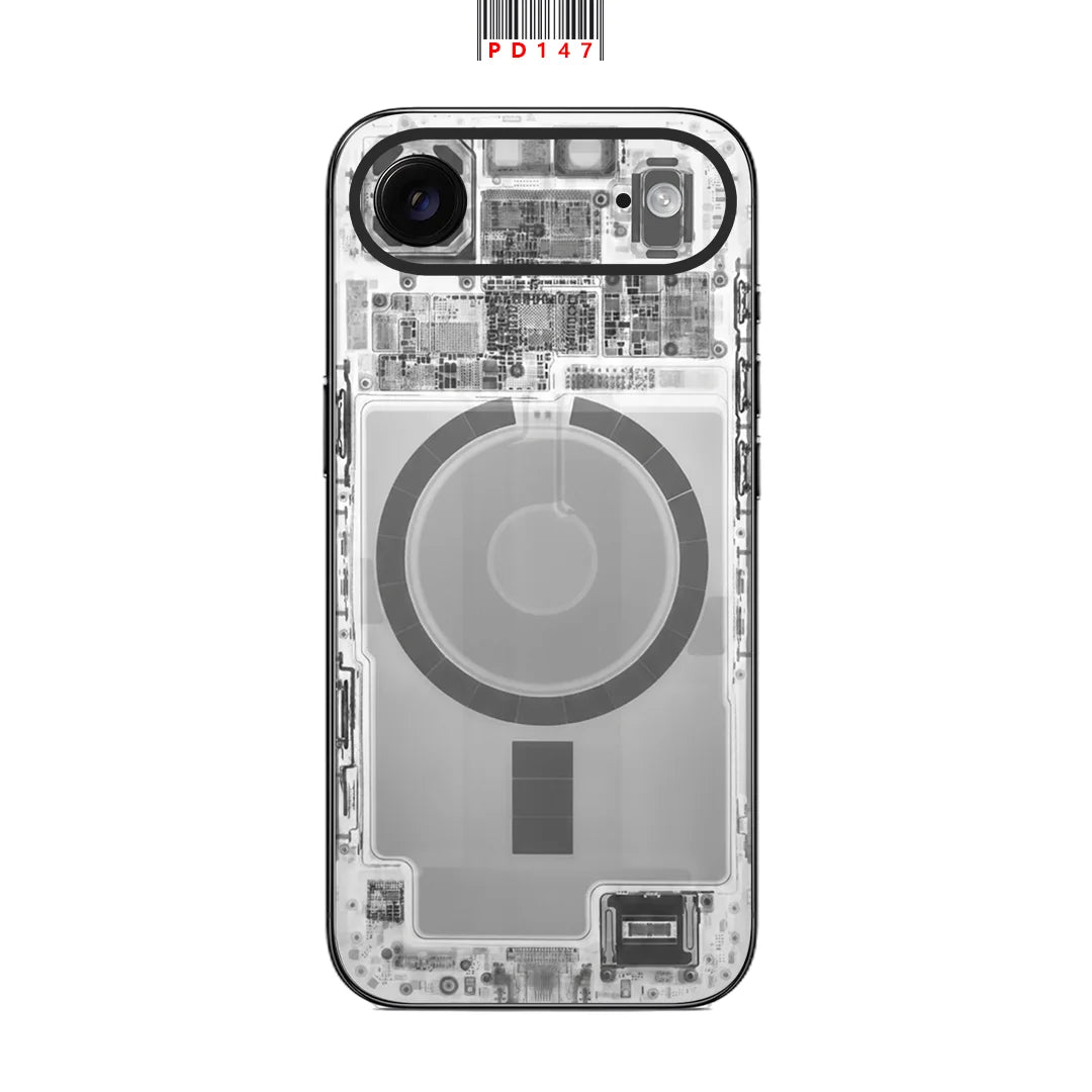 For Apple iPhone 17 Air Full Body Back Cover Decal Skin 3D Town Rear Protective Sticker Film For iPhone Air
