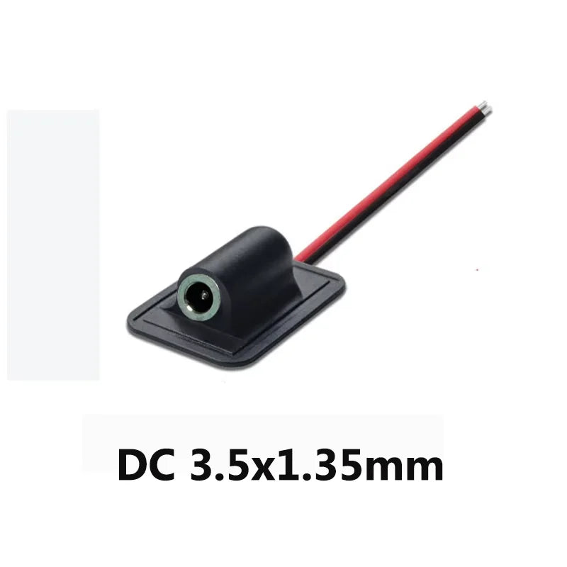 1Pcs DC 5.5*2.1 / Micro USB Type-C Female 2P Wire Type USB C Pigtail Cable Extension Power Cable USB-C Plug to 2 Pin Bare Wire