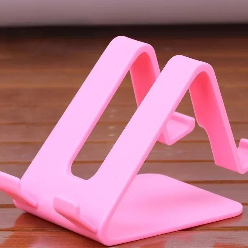 1PC Desk Phone Holder Triangle Mobile Stand For Cell Phone Tablet Universal plastic Phone Stand