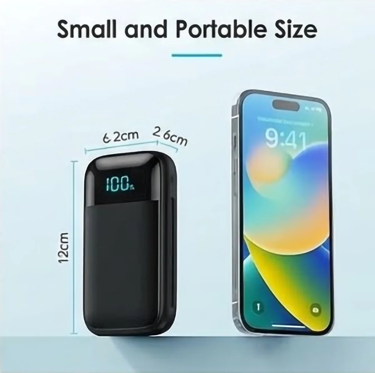 13800mAh Power Bank Built-in Cables 18W PD Fast Charging Portable Charger LCD Digital Display 4 Outputs Battery Pack for iPhone 17 16 15 14 13 Pro Max Samsung Galaxy S26 S25 S24 Ultra Google Pixel Tablet