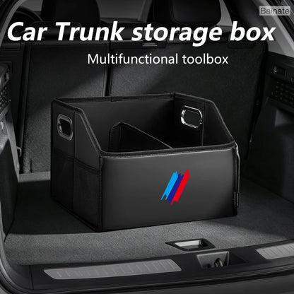 Car Trunk Storage Box Multifunctional Toolbox Trunk Organizer, For BMW M Performance G30 G32 G01 G02 G05 G06 G07 G26 G23 F40 F20