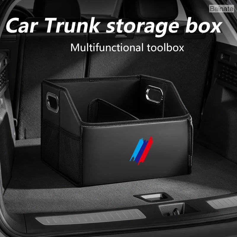 Car Trunk Storage Box Multifunctional Toolbox Trunk Organizer, For BMW M Performance G30 G32 G01 G02 G05 G06 G07 G26 G23 F40 F20