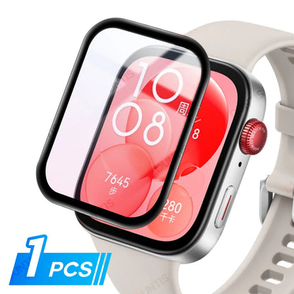 Screen Protector for Huawei Watch Fit 3/4/5/5 Pro 3D Curved Screen Protector Huawei Watch Ultra-HD Full Coverage Protective Film